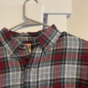 Red, Green, Grey Plaid Flannel